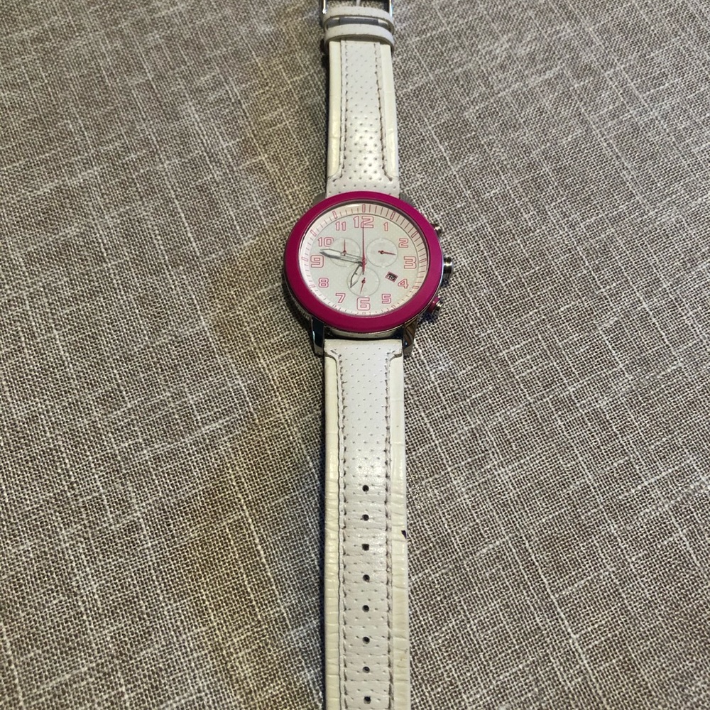 Citizen Eco Drive White Quartz Dial Watch